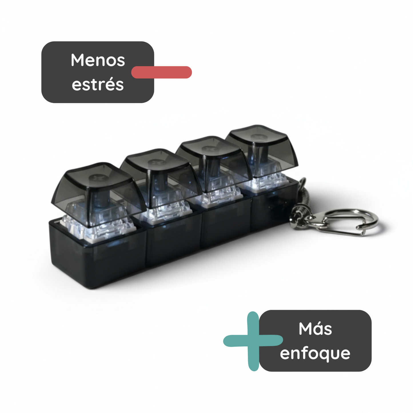 Teclado Led Fidget Toy